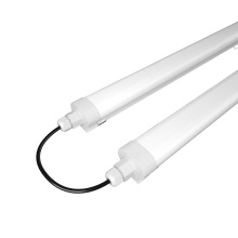 OEM waterproof light through wiring Linkable CE CB IP65 led vapour proof fitting led batten DOB light